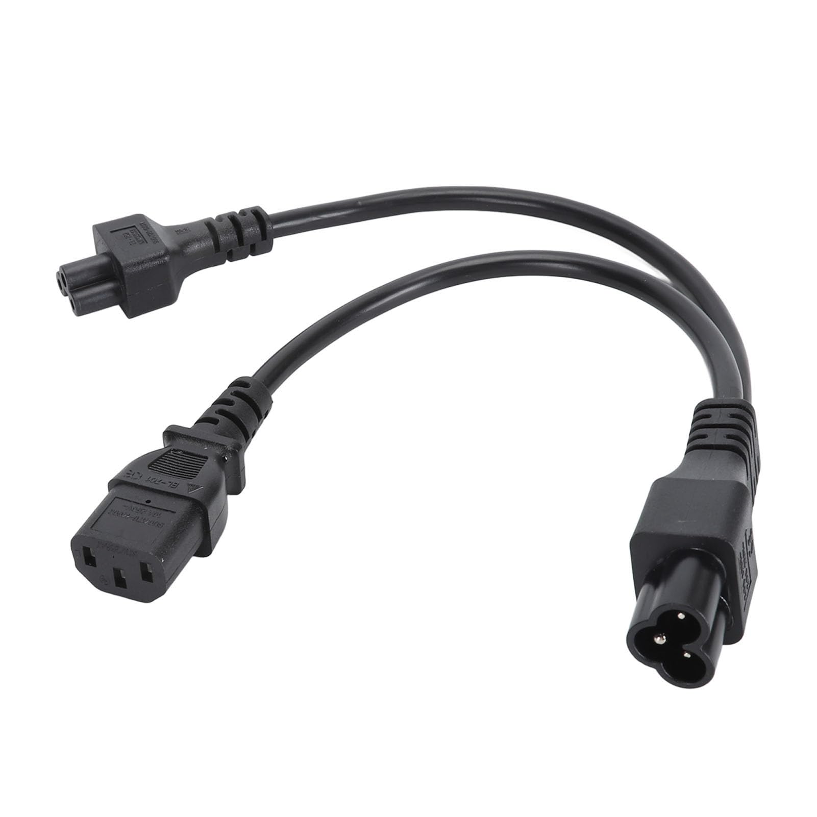 Amazon.co.jp: IEC 320 C6 オス - C5 C13 メス スプリッタ アダプタ